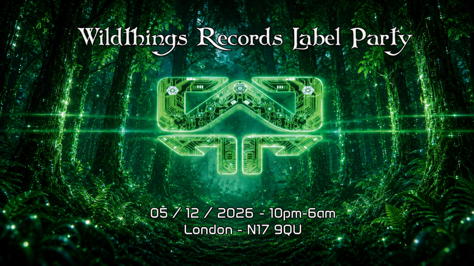 WILDTHINGS RECORDS LABEL PARTY – DEC 5TH 2026 – LONDON!